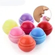 Round Vanilla Scent Lip Balm | https://www.bestnamebadges.com