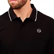 Good Good Men's Drive Textured Polo | https://www.bestnamebadges.com