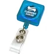 Square Retractable Badge Reel | https://www.bestnamebadges.com