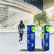 Custom Printed Corrugated Plastic Bollard Covers | https://www.bestnamebadges.com