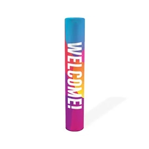 Custom Fabric Cylindrical Bollard Covers