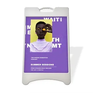 26.8" x 42.5" Plastic A Frame Kit - White