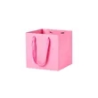 Matte Laminated Paper Gift Tote Bag W/Ribbon Handle | https://www.bestnamebadges.com