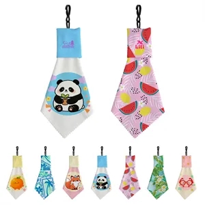 Portable Microfiber Eyeglass Cleaning Cloth W/ Keychain