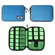 Portable Travel Electronic Cable Organizer Bag | https://www.bestnamebadges.com
