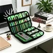 Portable Travel Electronic Cable Organizer Bag | https://www.bestnamebadges.com