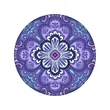 4" Full Color Round Ceramic Coaster W/ Cork Base | https://www.bestnamebadges.com