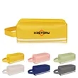 Portable Double Layer Pencil Case W/ Handle & Zipper | https://www.bestnamebadges.com