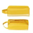 Portable Double Layer Pencil Case W/ Handle & Zipper | https://www.bestnamebadges.com