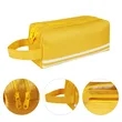 Portable Double Layer Pencil Case W/ Handle & Zipper | https://www.bestnamebadges.com