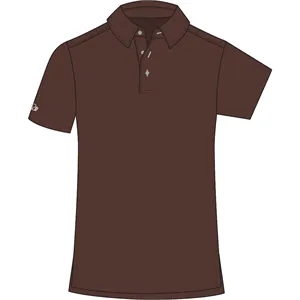 Good Good Men's Walnut Wedge Polo (Prebook 10-01)