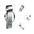 Metal 32GB USB 2.0 Flash Drive W/ Key Ring | https://www.bestnamebadges.com