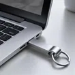 Metal 32GB USB 2.0 Flash Drive W/ Key Ring | https://www.bestnamebadges.com