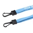 3/5" Polyester Flat Braid Lanyard Strap W/ Plastic J Hook | https://www.bestnamebadges.com
