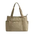 Large Canvas Tote Bag With Zipper | https://www.bestnamebadges.com