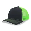 5 Panel Premier Trucker Cap | https://www.bestnamebadges.com