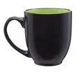 16 oz. Bistro Two-Tone Ceramic Custom Mugs | https://www.bestnamebadges.com
