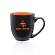 16 oz. Bistro Two-Tone Ceramic Custom Mugs | https://www.bestnamebadges.com