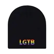 Custom Logo Knit Beanie Cap 9'' x 8'' | https://www.bestnamebadges.com