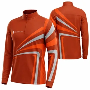 Unisex 150 GSM Interlock Performance Zipper Sweatshirt