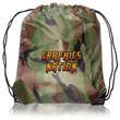 Black Trim Drawstring Bag | https://www.bestnamebadges.com