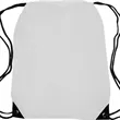 Black Trim Drawstring Bag | https://www.bestnamebadges.com