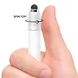 Spin & Write Stylus Pen | https://www.bestnamebadges.com