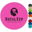 USA Printed 4" Round Foam Coaster w/ Custom Logo | https://www.bestnamebadges.com