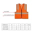 High Visibility Work Vest With 4 Pockets | https://www.bestnamebadges.com