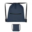 Hudson rPET Drawstring Bag | https://www.bestnamebadges.com