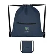 Hudson rPET Drawstring Bag | https://www.bestnamebadges.com