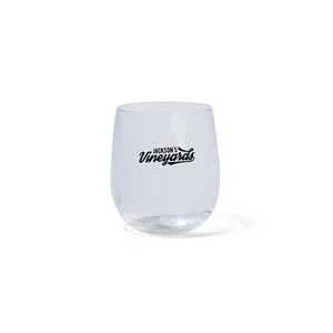 12 Oz. Silipint® Crystal Clear Silicone Wine Glass | https://www.bestnamebadges.com