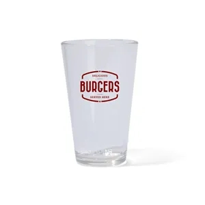 16 Oz. Silipint® Crystal Clear Silicone Pint Glass