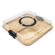 Portable Charcuterie Board With Lid | https://www.bestnamebadges.com