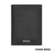 Hugo Boss® Classic Grained Folding Card Holder | https://www.bestnamebadges.com