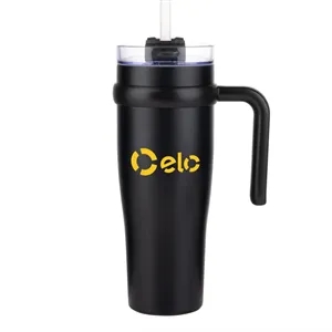 Aralia Tumbler w/Handle & Straw Lid - 30oz