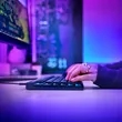 Logitech® Lightspeed Gaming Keyboard | https://www.bestnamebadges.com