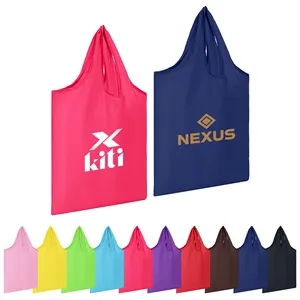 Reusable Foldable Shopping Tote Bag W/ Handle