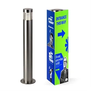 Custom Printed Foam Board Bollard Covers