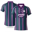 Custom Full Color Sublimated Performance Polo Shirt | https://www.bestnamebadges.com