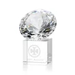 Gemstone Award on Cube - Diamond | https://www.bestnamebadges.com