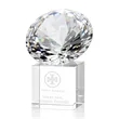 Gemstone Award on Cube - Diamond | https://www.bestnamebadges.com