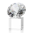 Gemstone Award on Cube - Diamond | https://www.bestnamebadges.com
