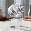 Gemstone Award on Cube - Diamond | https://www.bestnamebadges.com