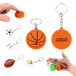 Push-Button Stress-Relieving Keychain