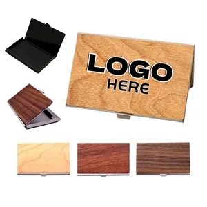 Sustainable Wood Business Card Case