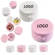 Circular Single-Tier Jewelry Organizer Box | https://www.bestnamebadges.com