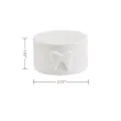 Circular Single-Tier Jewelry Organizer Box | https://www.bestnamebadges.com