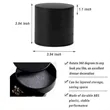 4-Tier Rotating Jewelry Organizer Box | https://www.bestnamebadges.com