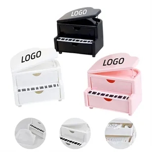 Elegant Piano-Themed Storage Container